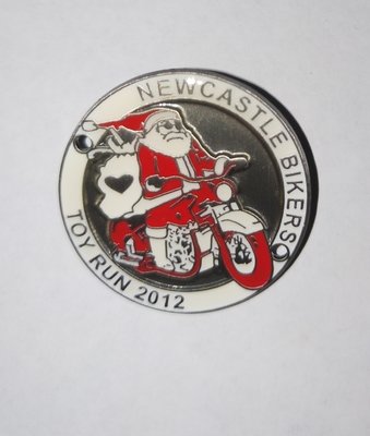 2012 Metal Badge ( Screw post)