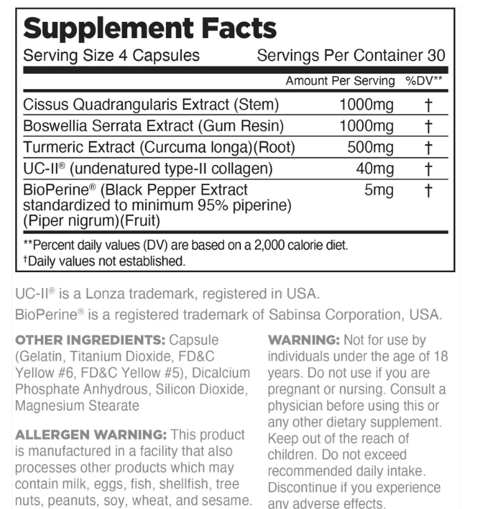 Nutrithority Joint Factor