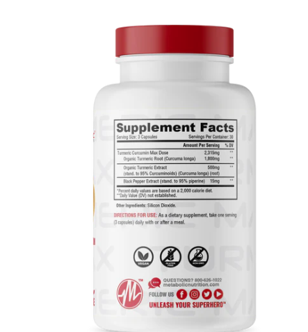 Metabolic Nutrition Turmeric