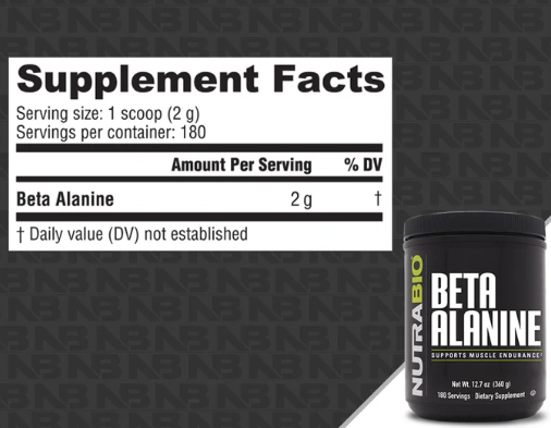 Nutra bio Beta alanine 360g