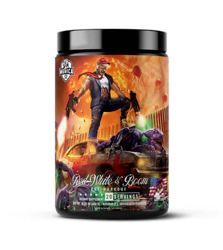 MAGA - TRUMP Pre Workout (RED WHITE AND BOOM)