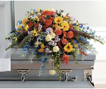 Spring Half Casket Spray