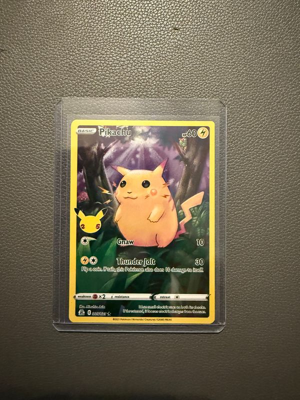 Pikachu - 60/25 - Celebrations - 25th Anniversary