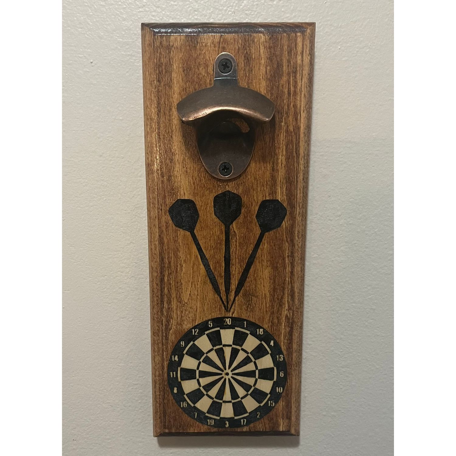 Bottle Opener with magnet to catch  the cap