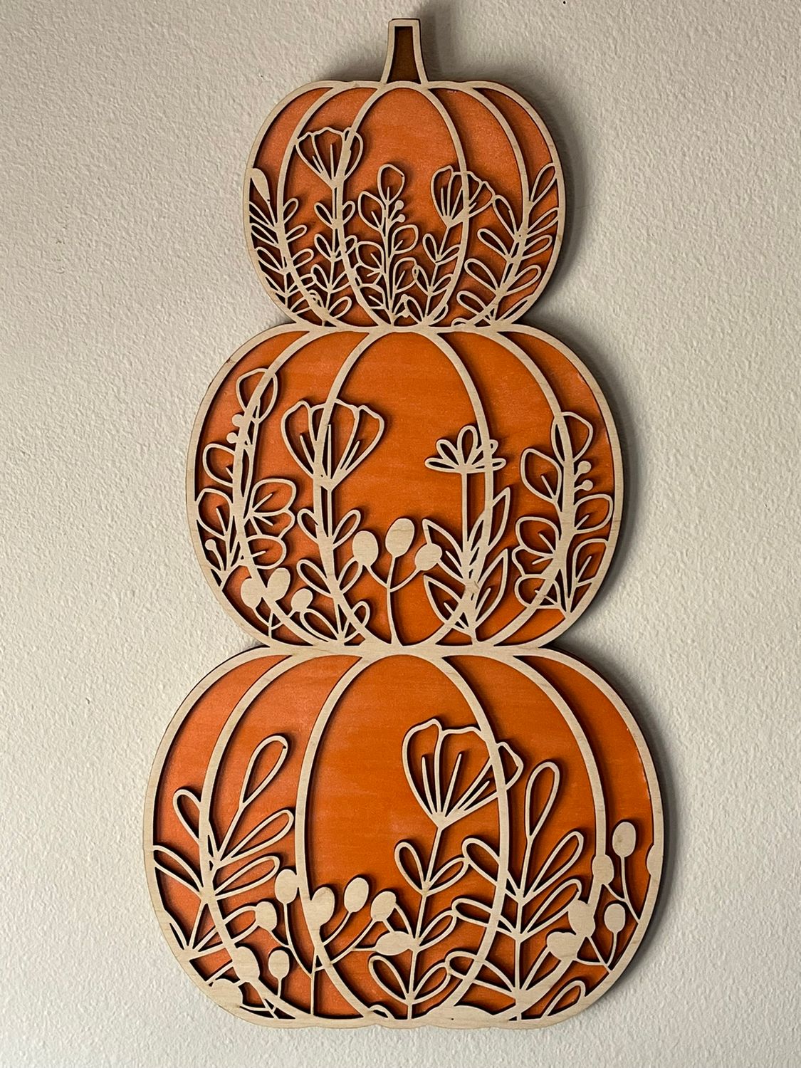 Pumpkin Wall Decor