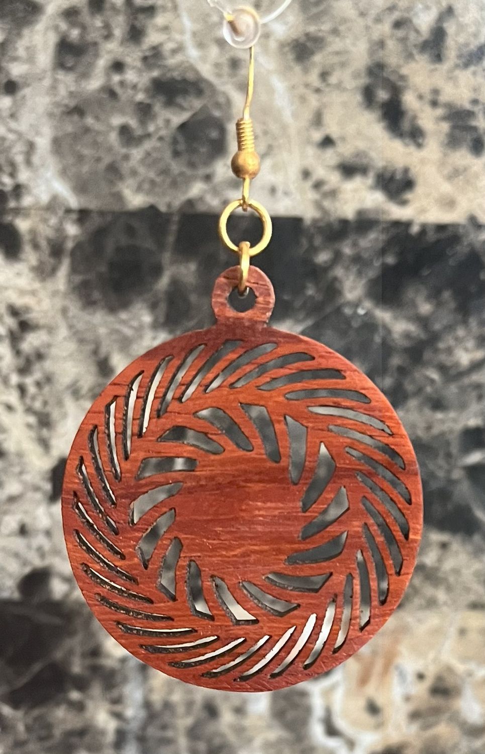Natural Exotic Wood Earings