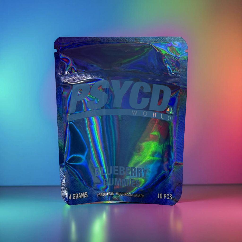 PSYCD Mushroom Blueberry Gummies (4 Gram)