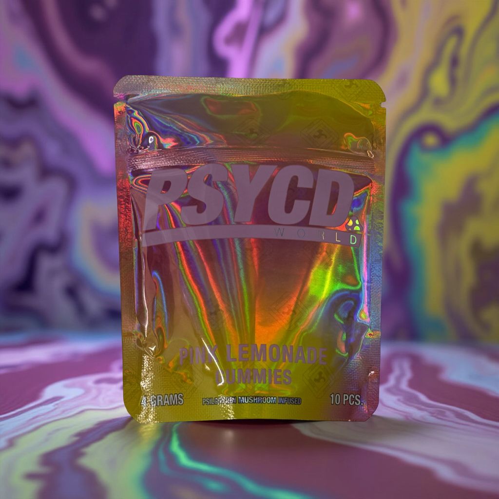 PSYCD Mushroom Pink Lemonade Gummies (4 Gram)