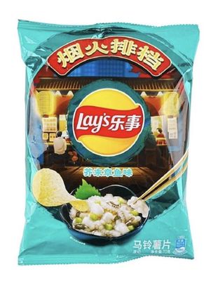 Lay’s – Octopus &amp; Wasabi Flavor
