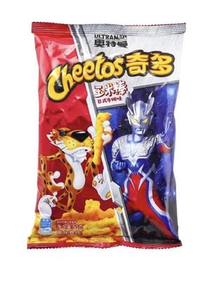 Cheetos – Ultraman Japanese Steak Flavor