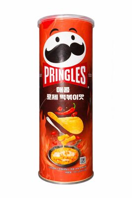 Pringles Spicy Tteokbokki Flavor