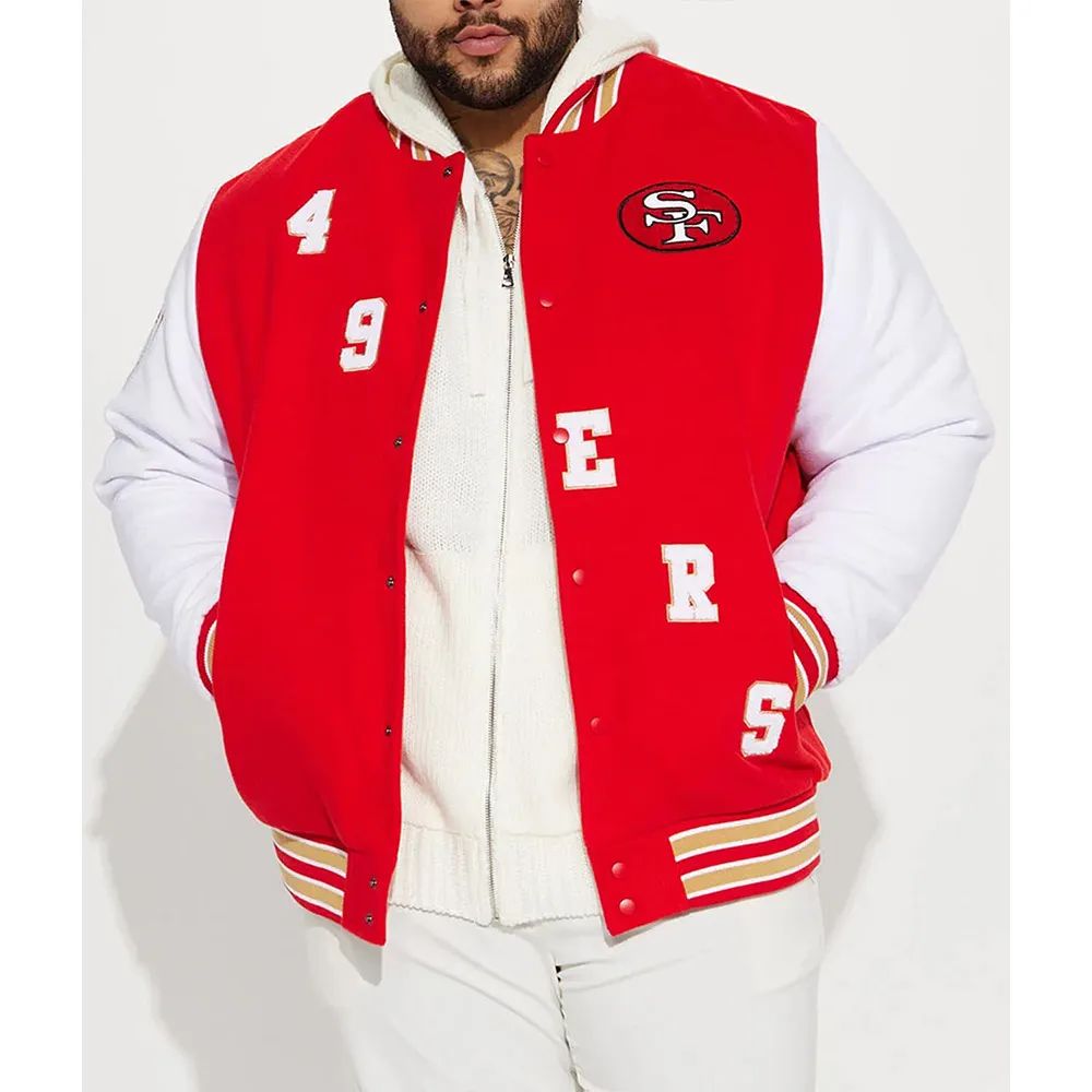 Red Varsity Jacket