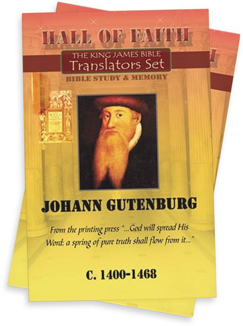 Hall of Faith Card Set - KJB Bible Translators