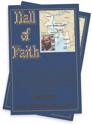 Hall of Faith Card Set - The Unreached