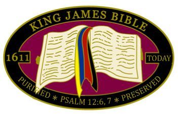 King James Bible Lapel Pin
