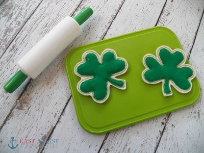 Shamrock Felt Cookie