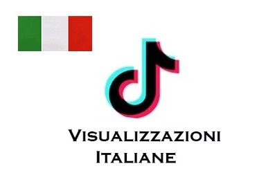 Visualizzazioni italiane video Tik Tok