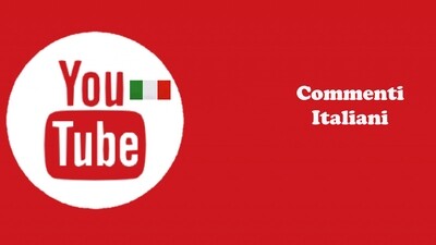 Commenti italiani a video youtube