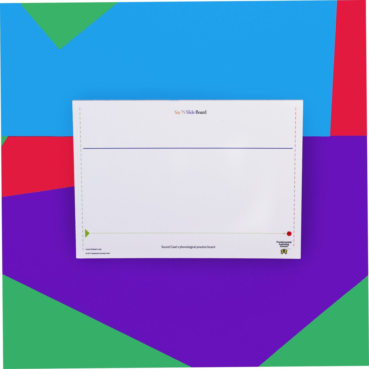 Say 'N Slide™ Non-Magnetic Board Say 'N Slide™ Non-Magnetic Board