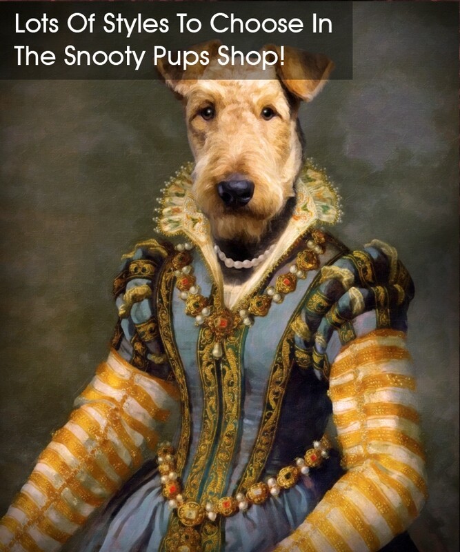 Renaissance Dog Portrait
