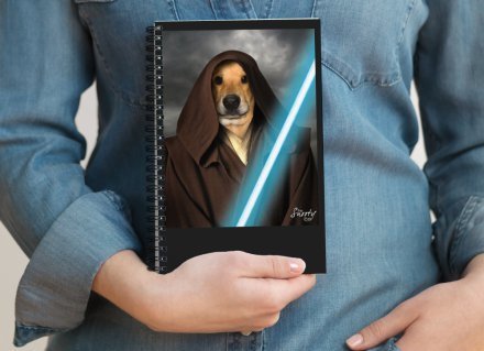 Custom Pet Portrait Notepad