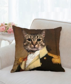Custom Pet Portrait Pillows