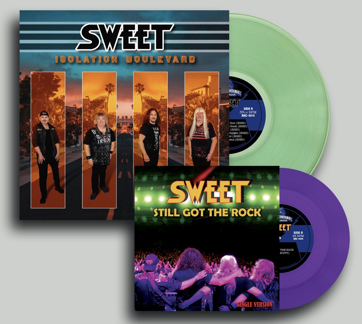 Sweet Isolation Boulevard LP & 7" SINGLE Bundle