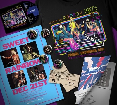 The Sweet - Live At The Rainbow Boxset (Limited of 200) - FREE SHIPPING
