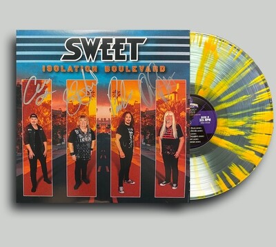 Sweet Isolation Boulevard -- SIGNED Splattered Vinyl (Limited of 100) -- FREE SHIPPING