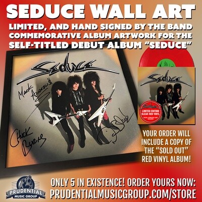 Seduce LP Collector Wall Art