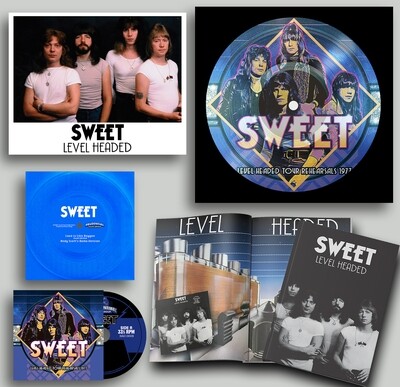 The Sweet - Level Headed Tour Rehearsals 1977 Bundle - FREE SHIPPING