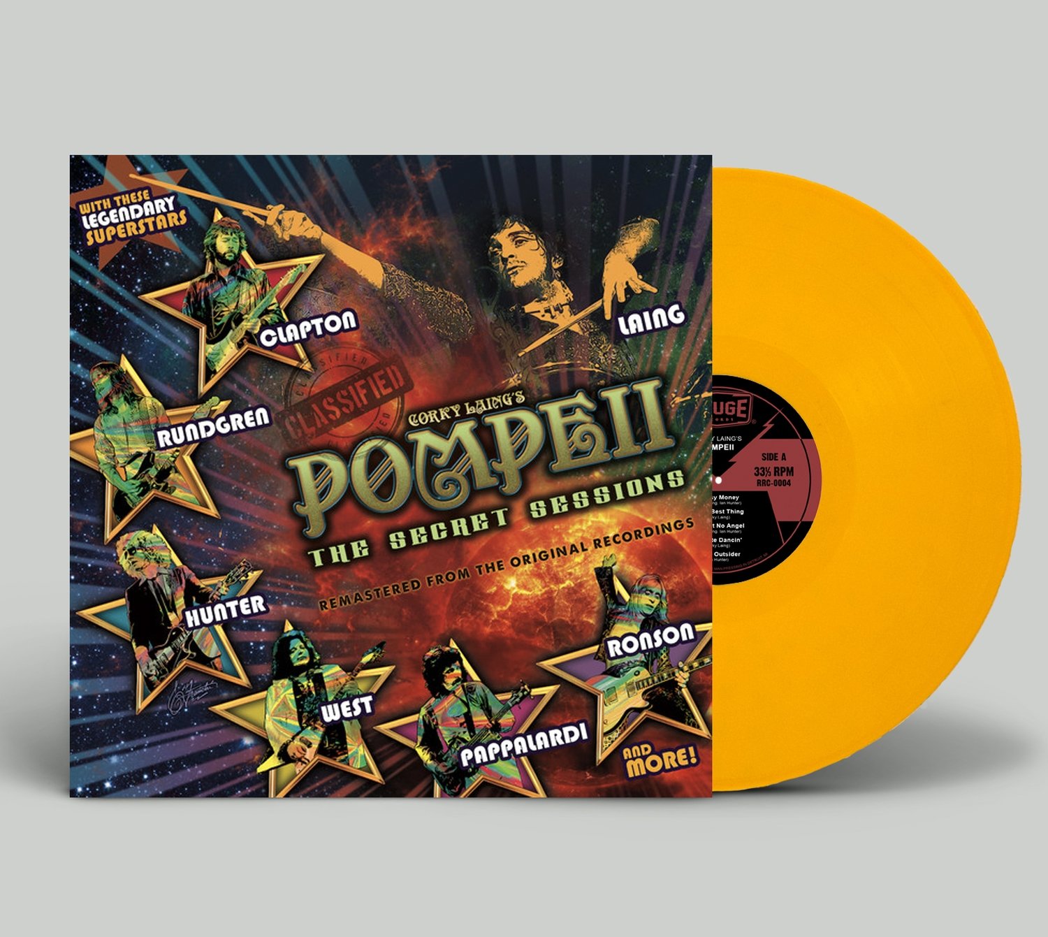 Pompeii "The Secret Sessions" -- Limited Edition Yellow Vinyl