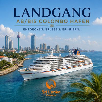 Ausflüge ab/bis Colombo Hafen