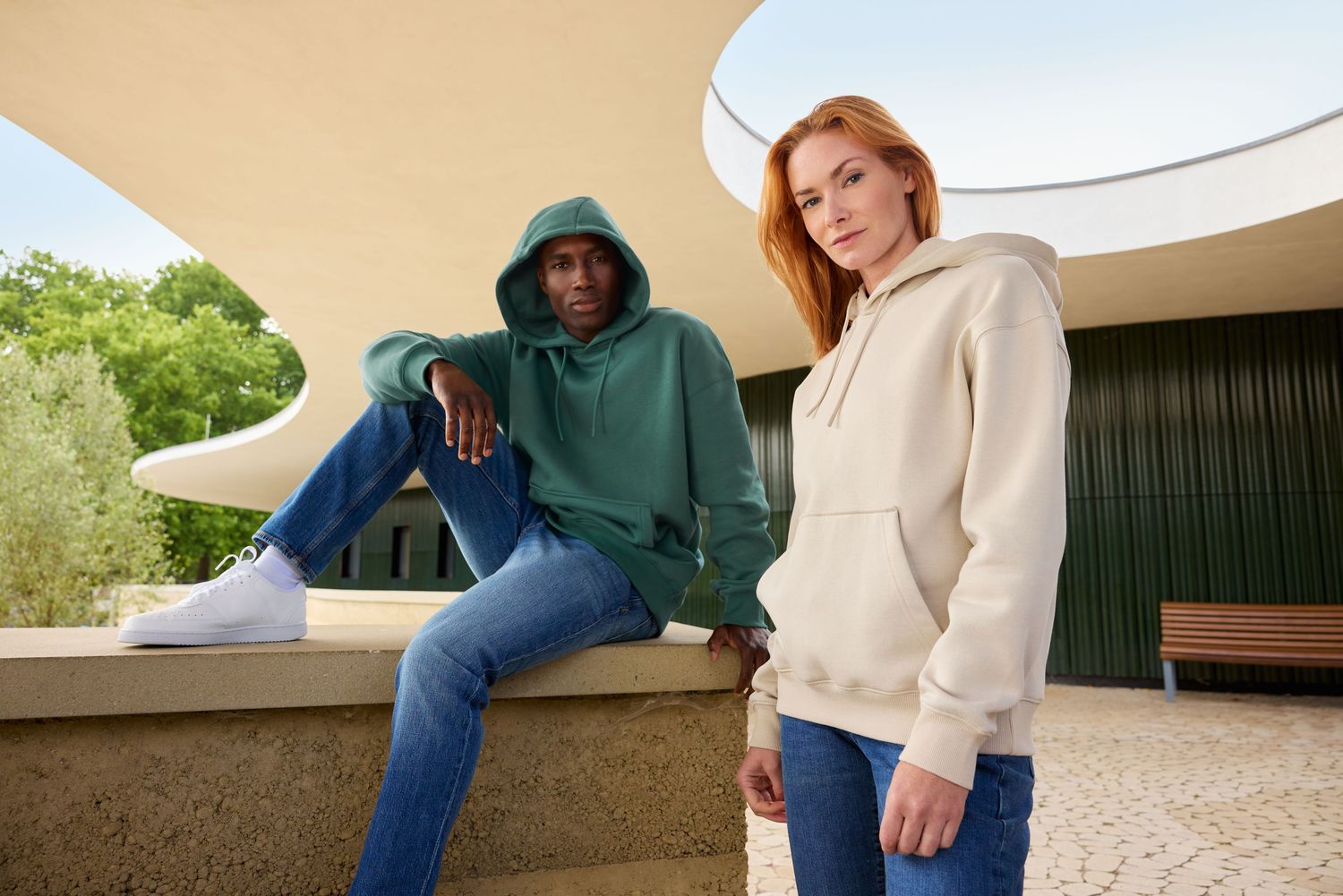 Daiber Oversized Sweat Hoody | Unisex