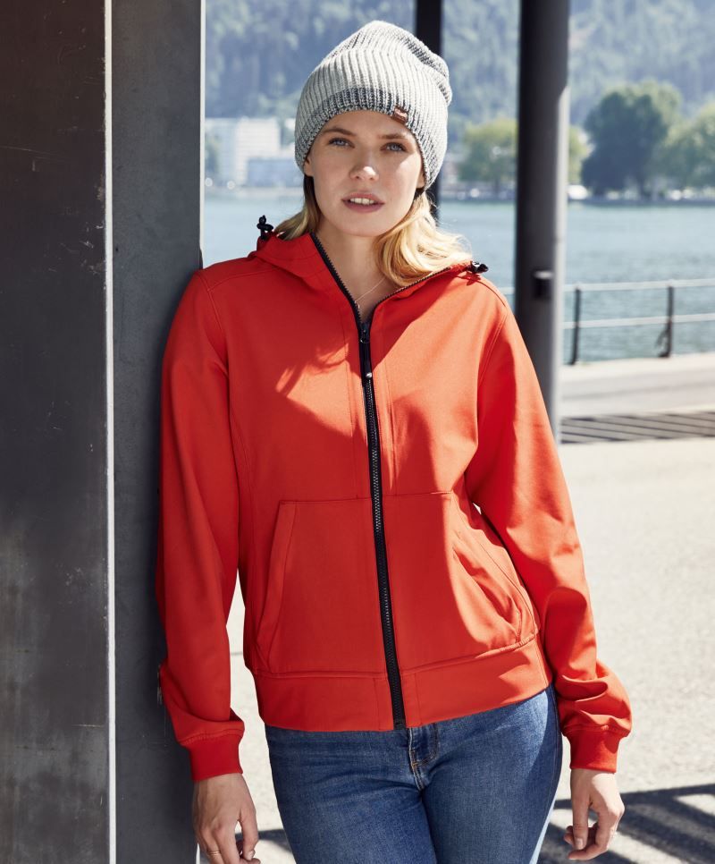 Daiber Ladies' Hooded Softshell Jacket