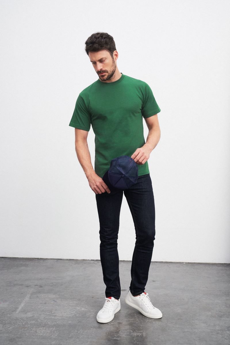 Daiber Men's Round -T Heavy  (180g/m2)