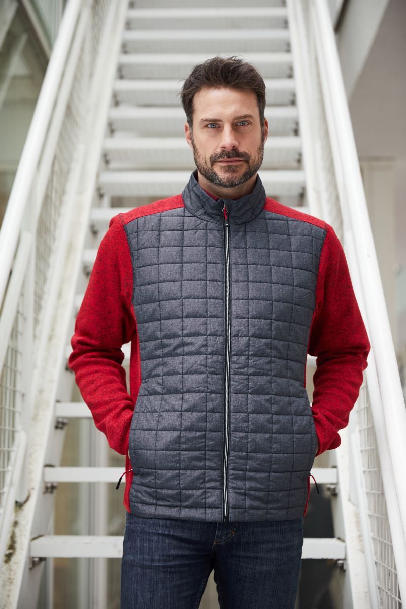 Daiber Men's Knitted Hybrid Jacket