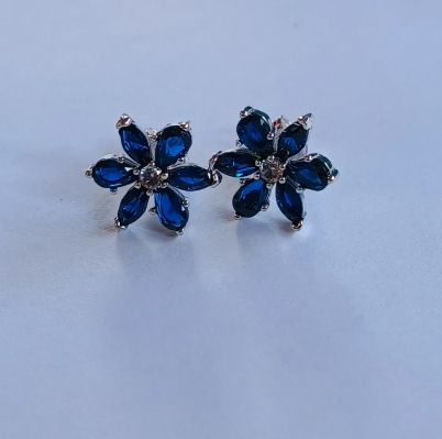 Srebrne kolczyki &quot;Snowflake&quot;