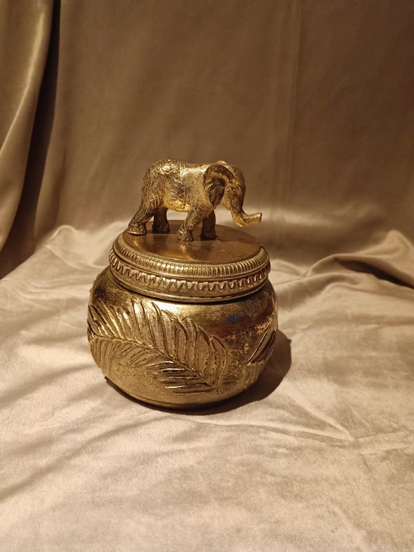 Szkatułka słoń, p[uzderko Szkatułka słoń, p[uzderko