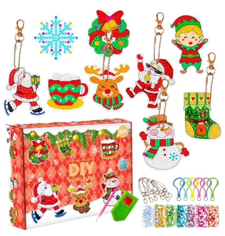 Brelok Świąteczny do samodzielnego zrobienia Brelok Świąteczny do samodzielnego zrobienia