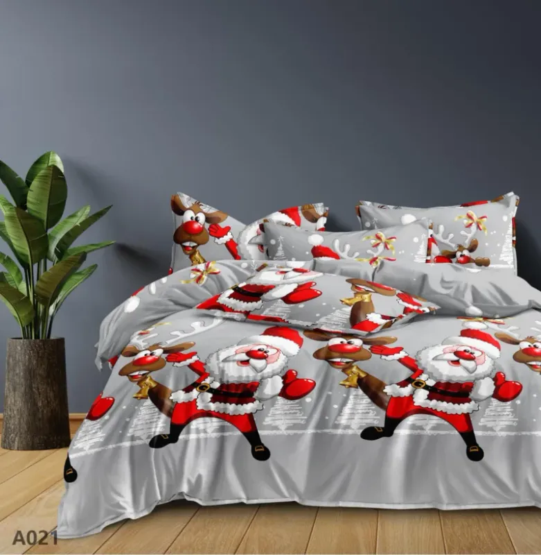 Pościel świąteczna 160x200 4-częściowa Pościel świąteczna 160x200 4-częściowa