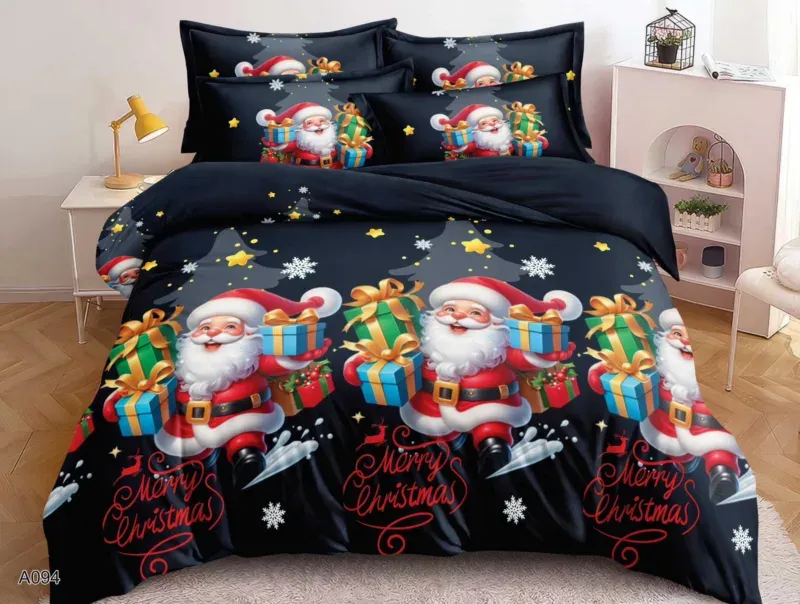 Pościel świąteczna 160x200 4-częściowa Pościel świąteczna 160x200 4-częściowa