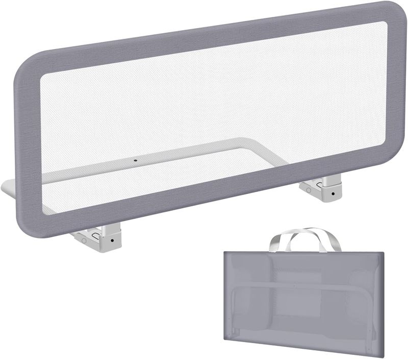 Przenośna kratka ochronna do łóżka dla dzieci (150 cm) Przenośna kratka ochronna do łóżka dla dzieci (150 cm)