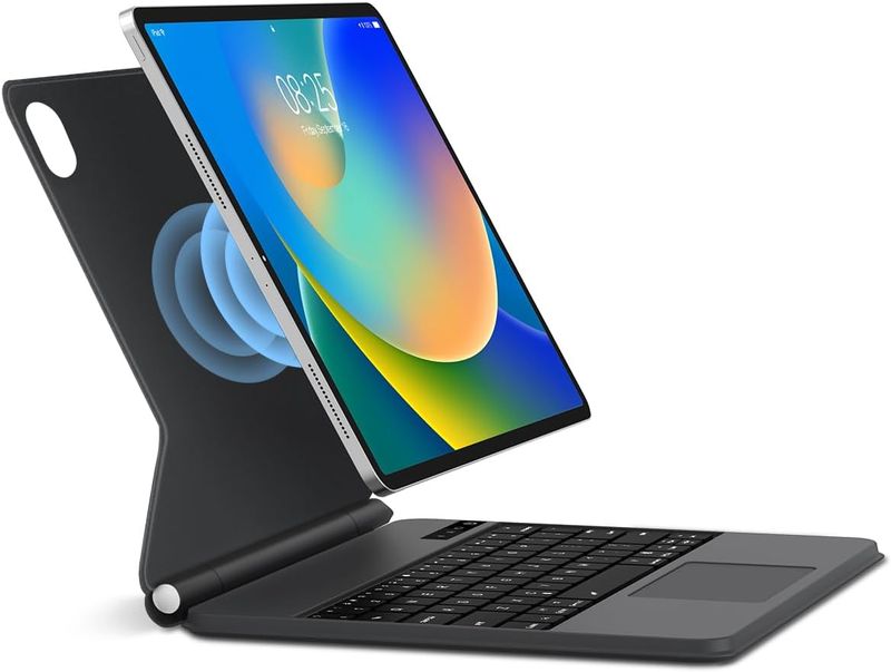 Magic Keyboard iPad 10th – Etui na klawiaturę dla iPada 10. generacji 10.9 Inch 2022, Multi-Touch Trackpad, 7 Colours Backlight, AZERTY Magic Keyboard iPad 10th – Etui na klawiaturę dla iPada 10. generacji 10.9 Inch 2022, Multi-Touch Trackpad, 7 Colours Backlight, AZERTY