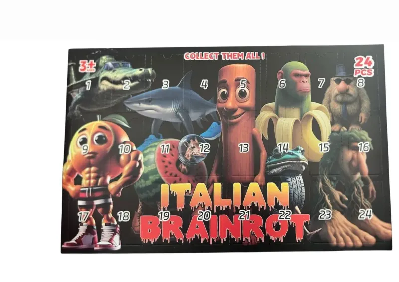 kalendarz adwentowy Italian Brainot 24 figurki kalendarz adwentowy Italian Brainot 24 figurki