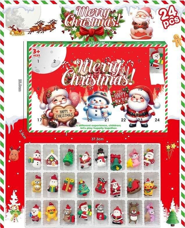 kalendarz adwentowy kolekcja świąteczna 24 figurki