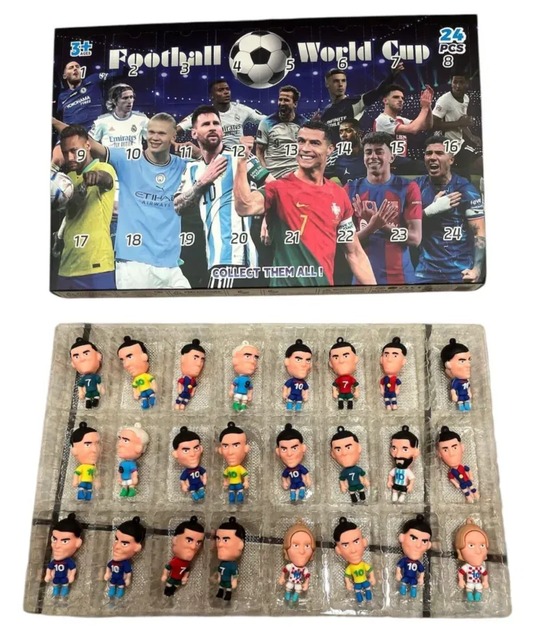 Kalendarz Adwentowy – Football World Cup (24 figurki piłkarzy) Kalendarz Adwentowy – Football World Cup (24 figurki piłkarzy)