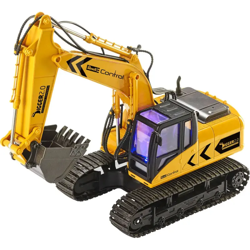 Revell Control 24924 Digger 2.0 – Zdalnie sterowana koparka 1:16 2,4 GHz 6-kanałowa Revell Control 24924 Digger 2.0 – Zdalnie sterowana koparka 1:16 2,4 GHz 6-kanałowa