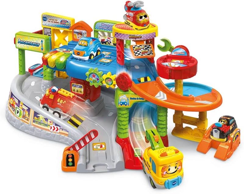 VTech Tut Tut Bolides – Mon Premier Garage Interactif (Garaż interaktywny 1-5 lat) VTech Tut Tut Bolides – Mon Premier Garage Interactif (Garaż interaktywny 1-5 lat)
