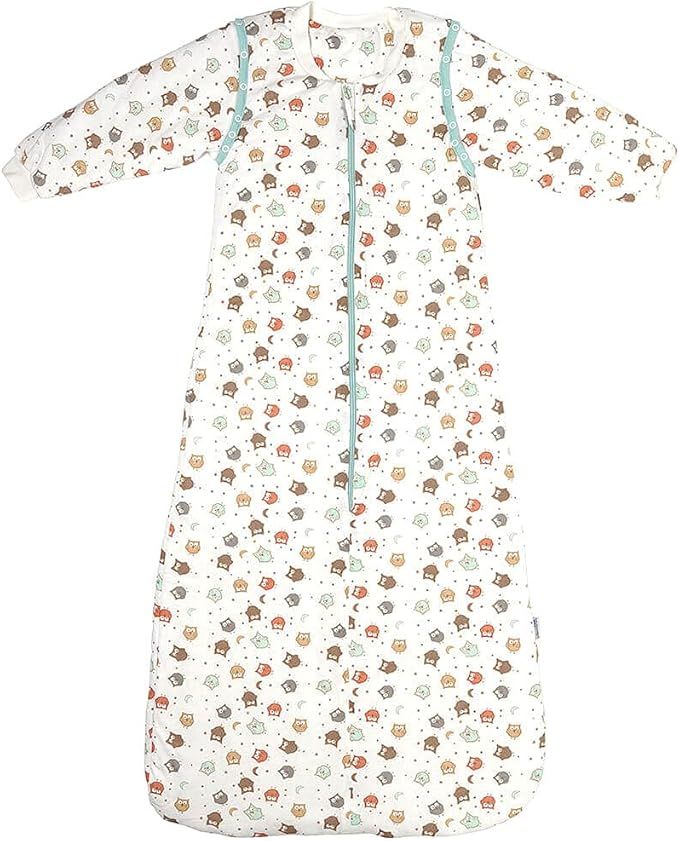 Śpiwór Slumbersac Baby z odpinanymi długimi rękawami 2,5 Tog - Owl 3-6 lat/130cm